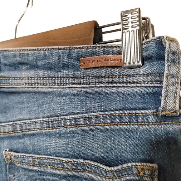 Anthropologie Pilcro and The Letterpress Slim Straight Jeans 27 - Picture 8 of 15